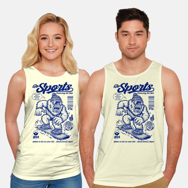 Go Sports Yeti-Unisex-Basic-Tank-Eoli Studio