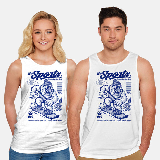 Go Sports Yeti-Unisex-Basic-Tank-Eoli Studio
