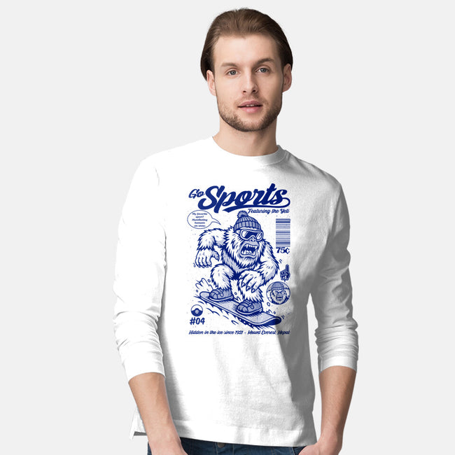Go Sports Yeti-Mens-Long Sleeved-Tee-Eoli Studio