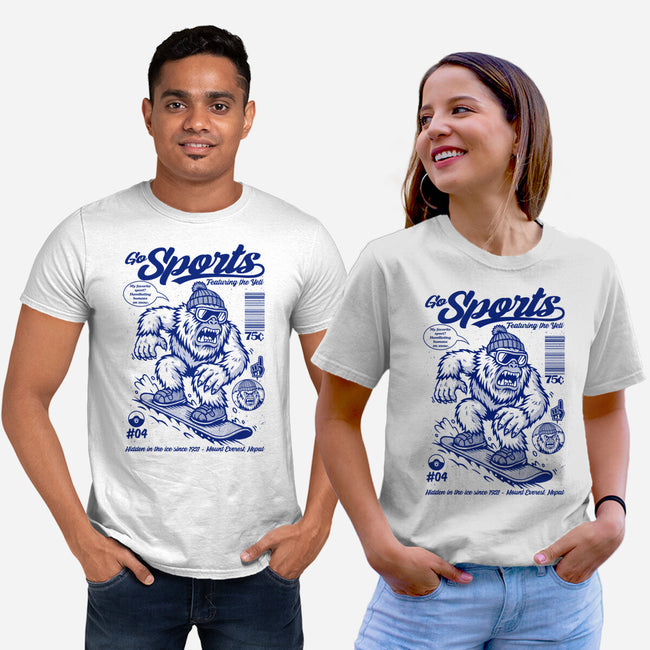 Go Sports Yeti-Unisex-Basic-Tee-Eoli Studio