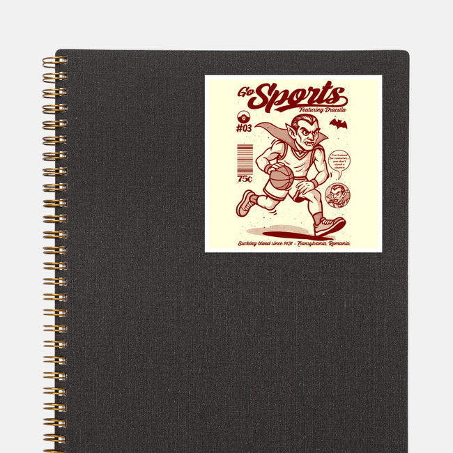 Go Sports Dracula-None-Glossy-Sticker-Eoli Studio