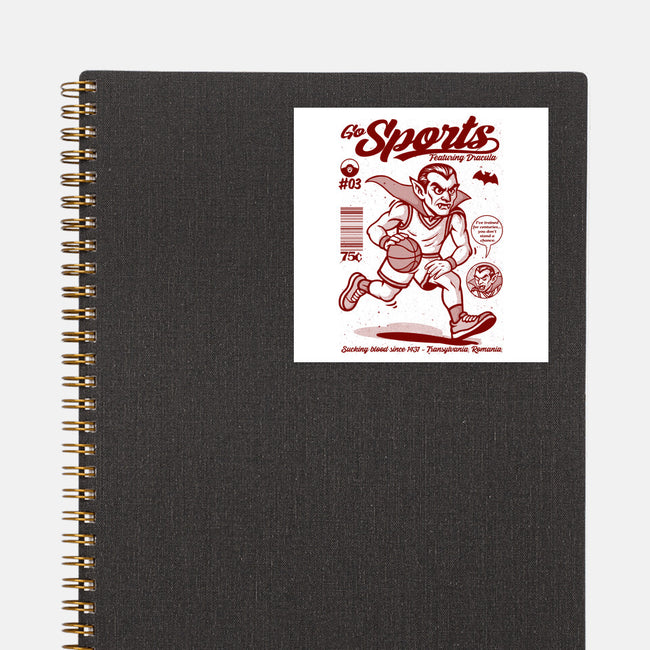 Go Sports Dracula-None-Glossy-Sticker-Eoli Studio