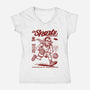 Go Sports Dracula-Womens-V-Neck-Tee-Eoli Studio