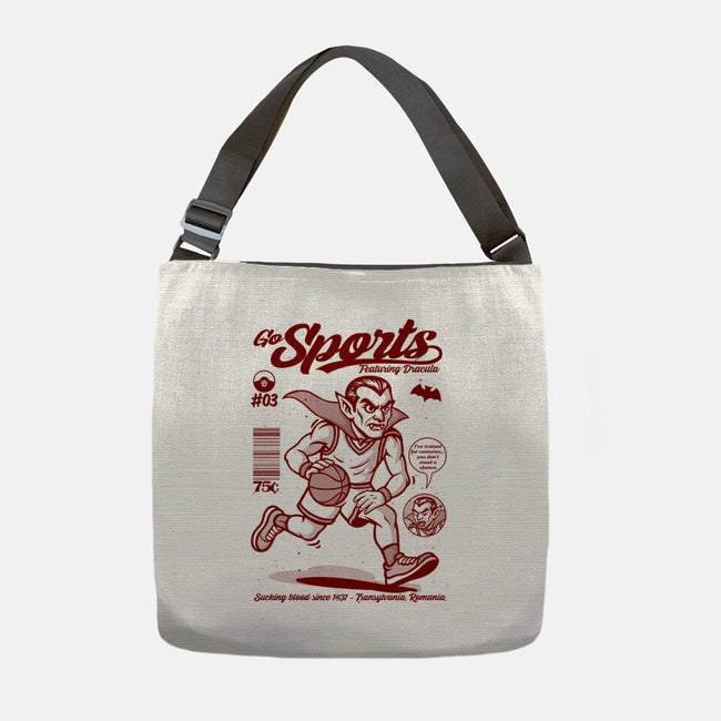 Go Sports Dracula-None-Adjustable Tote-Bag-Eoli Studio