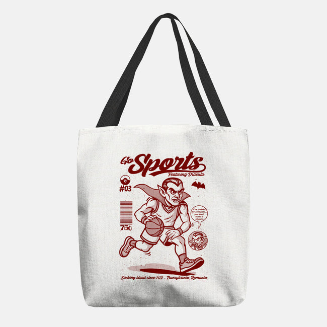 Go Sports Dracula-None-Basic Tote-Bag-Eoli Studio