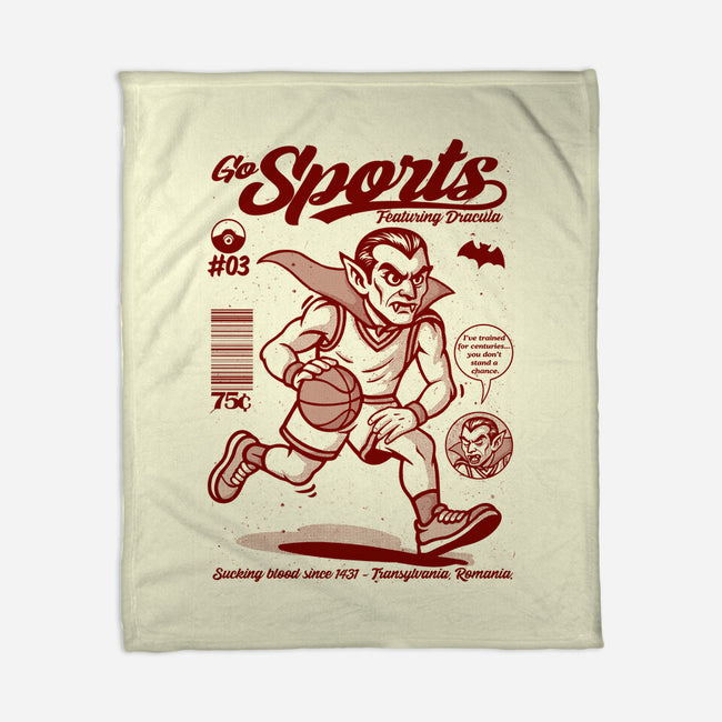 Go Sports Dracula-None-Fleece-Blanket-Eoli Studio
