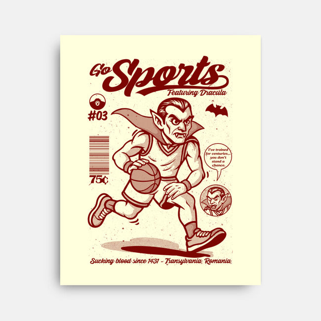 Go Sports Dracula-None-Stretched-Canvas-Eoli Studio