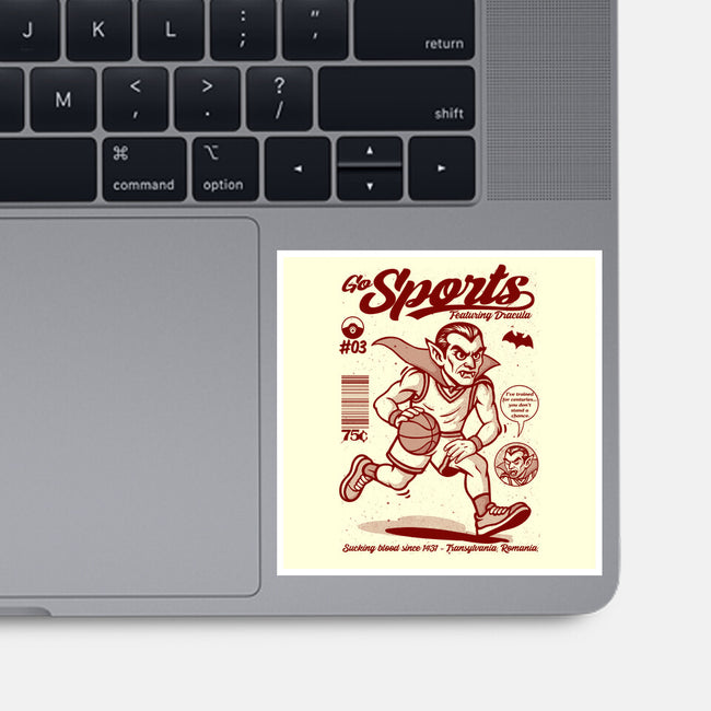 Go Sports Dracula-None-Glossy-Sticker-Eoli Studio