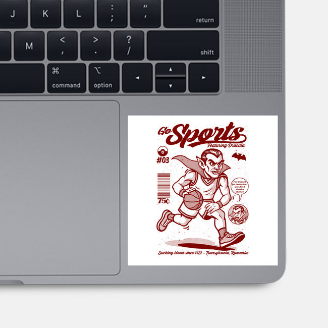 Go Sports Dracula-None-Glossy-Sticker-Eoli Studio