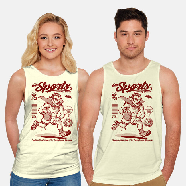 Go Sports Dracula-Unisex-Basic-Tank-Eoli Studio