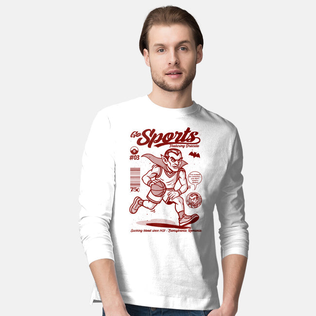 Go Sports Dracula-Mens-Long Sleeved-Tee-Eoli Studio
