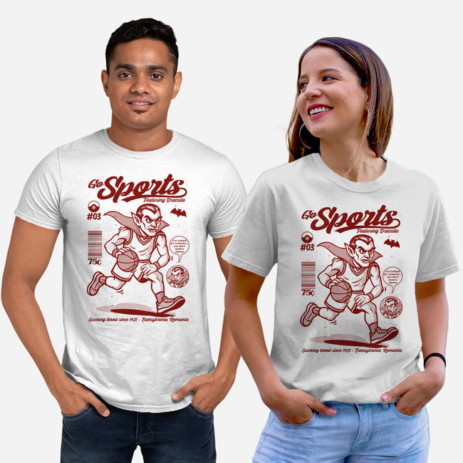 Go Sports Dracula-Unisex-Basic-Tee-Eoli Studio