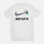 Just Cut It-Womens-Fitted-Tee-Umberto Vicente