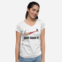 Just Gear It-Womens-V-Neck-Tee-Umberto Vicente