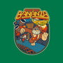 DK Bananza Retro Poster-Mens-Heavyweight-Tee-raffaus