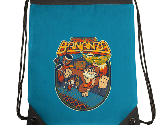 DK Bananza Retro Poster