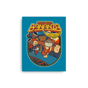DK Bananza Retro Poster