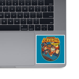 DK Bananza Retro Poster