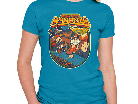 DK Bananza Retro Poster
