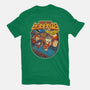 DK Bananza Retro Poster-Womens-Fitted-Tee-raffaus