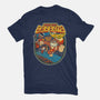 DK Bananza Retro Poster-Womens-Fitted-Tee-raffaus