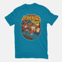 DK Bananza Retro Poster-Womens-Fitted-Tee-raffaus