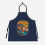 DK Bananza Retro Poster-Unisex-Kitchen-Apron-raffaus