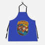 DK Bananza Retro Poster-Unisex-Kitchen-Apron-raffaus