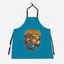 DK Bananza Retro Poster-Unisex-Kitchen-Apron-raffaus