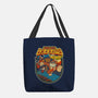 DK Bananza Retro Poster-None-Basic Tote-Bag-raffaus