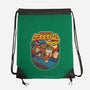 DK Bananza Retro Poster-None-Drawstring-Bag-raffaus