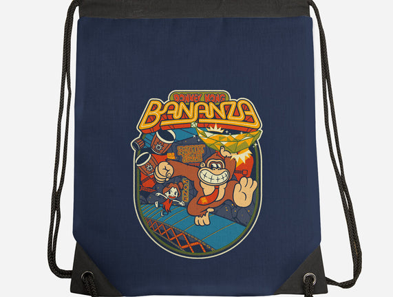 DK Bananza Retro Poster
