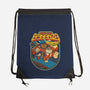 DK Bananza Retro Poster-None-Drawstring-Bag-raffaus