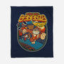 DK Bananza Retro Poster-None-Fleece-Blanket-raffaus