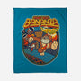 DK Bananza Retro Poster-None-Fleece-Blanket-raffaus