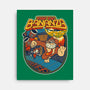DK Bananza Retro Poster-None-Stretched-Canvas-raffaus