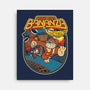 DK Bananza Retro Poster-None-Stretched-Canvas-raffaus