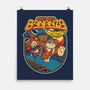 DK Bananza Retro Poster-None-Matte-Poster-raffaus