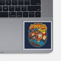 DK Bananza Retro Poster-None-Glossy-Sticker-raffaus