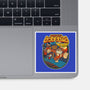DK Bananza Retro Poster-None-Glossy-Sticker-raffaus