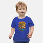 DK Bananza Retro Poster-Baby-Basic-Tee-raffaus