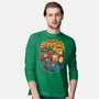 DK Bananza Retro Poster-Mens-Long Sleeved-Tee-raffaus
