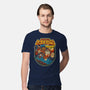 DK Bananza Retro Poster-Mens-Premium-Tee-raffaus