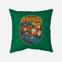 DK Bananza Retro Poster-None-Removable Cover w Insert-Throw Pillow-raffaus