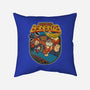 DK Bananza Retro Poster-None-Removable Cover w Insert-Throw Pillow-raffaus