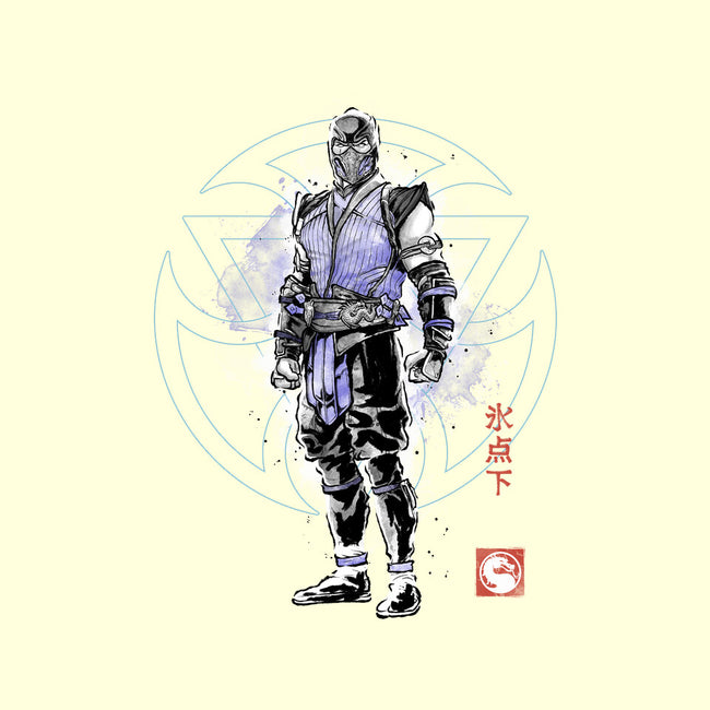 The Coldhearted Lin Kuei Sumi-e-None-Adjustable Tote-Bag-Astrobot Invention