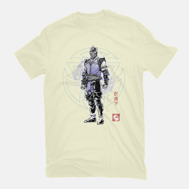The Coldhearted Lin Kuei Sumi-e-Mens-Premium-Tee-Astrobot Invention