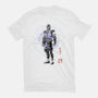The Coldhearted Lin Kuei Sumi-e-Womens-Fitted-Tee-Astrobot Invention