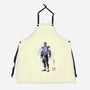 The Coldhearted Lin Kuei Sumi-e-Unisex-Kitchen-Apron-Astrobot Invention