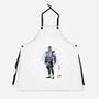 The Coldhearted Lin Kuei Sumi-e-Unisex-Kitchen-Apron-Astrobot Invention